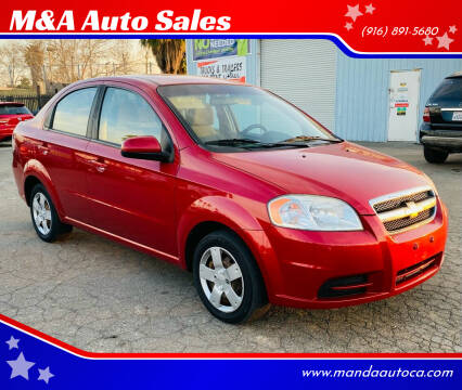 2011 Chevrolet Aveo for sale at M&A Auto Sales in Sacramento CA