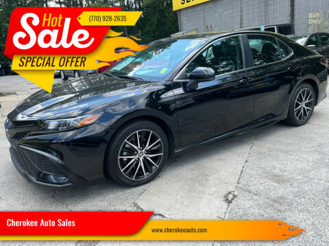 2021 Toyota Camry for sale at Cherokee Auto Sales in Acworth GA