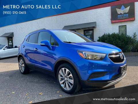 2017 Buick Encore for sale at METRO AUTO SALES LLC in Lino Lakes MN