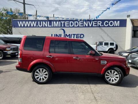 2012 Land Rover LR4 for sale at Unlimited Auto Sales in Denver CO