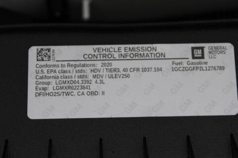 2020 Chevrolet Express 3500