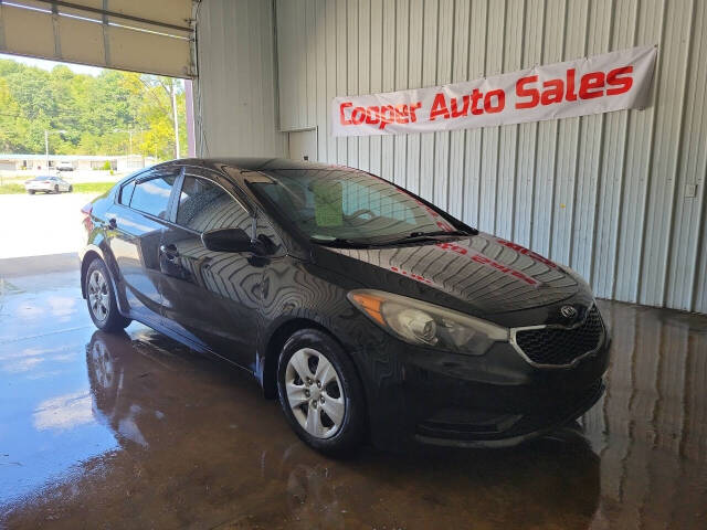 2016 Kia Forte for sale at COOPER AUTO SALES in ONEIDA, TN