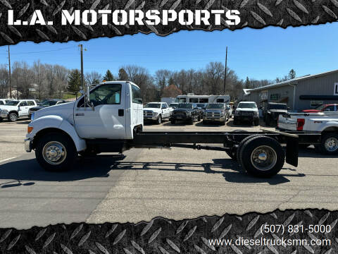 2004 Ford F-650 Super Duty for sale at L.A. MOTORSPORTS in Windom MN