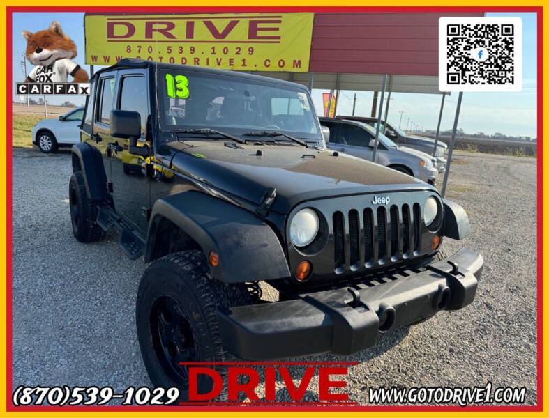 2013 Jeep Wrangler Unlimited for sale at Drive in Leachville AR