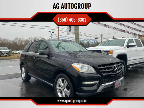 2013 Mercedes-Benz M-Class for sale at AG AUTOGROUP in Vineland NJ