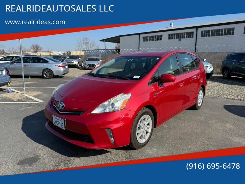 2012 Toyota Prius v for sale at REALRIDEAUTOSALES LLC in Sacramento CA