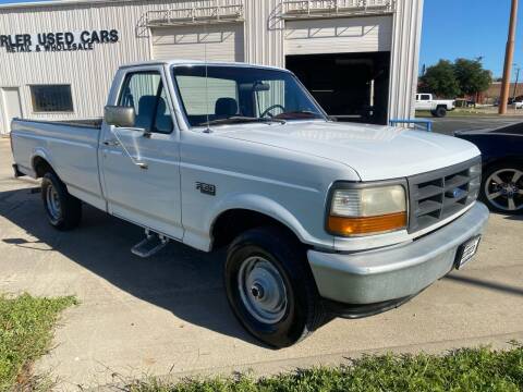 1995 Ford F-150 for sale at MARLER USED CARS in Gainesville TX