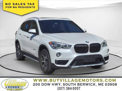 2017 BMW X1 for sale at Village Motors in South Berwick ME