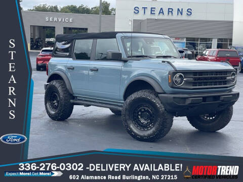 2022 Ford Bronco for sale at Stearns Ford in Burlington NC