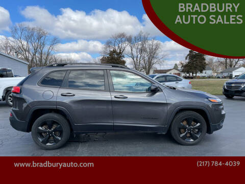 2018 Jeep Cherokee for sale at BRADBURY AUTO SALES in Gibson City IL
