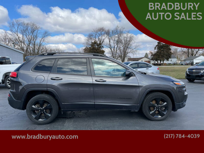2018 Jeep Cherokee for sale at BRADBURY AUTO SALES in Gibson City IL