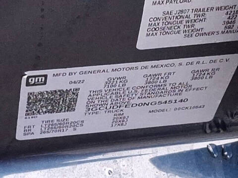 2022 Chevrolet Silverado 1500