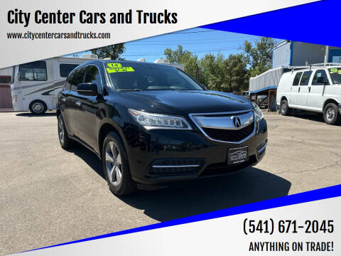 2014 Acura MDX for sale at City Center Cars and Trucks in Roseburg OR