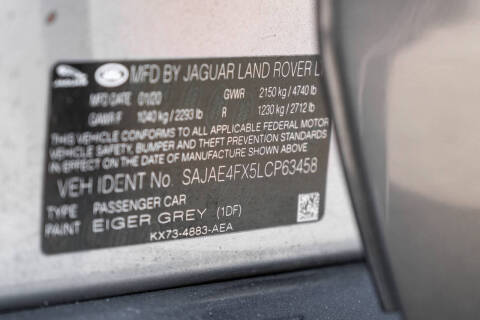 2020 Jaguar XE P250 S