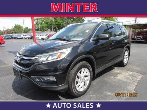 2015 Honda CR-V for sale at Minter Auto Sales in South Houston TX