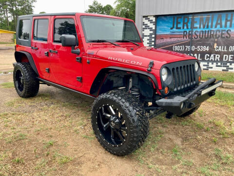 2008 Jeep Wrangler Unlimited for sale at Jeremiah 29:11 Auto Sales in Avinger TX