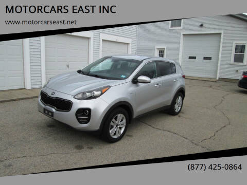 2017 Kia Sportage for sale at MOTORCARS EAST INC in Derry NH
