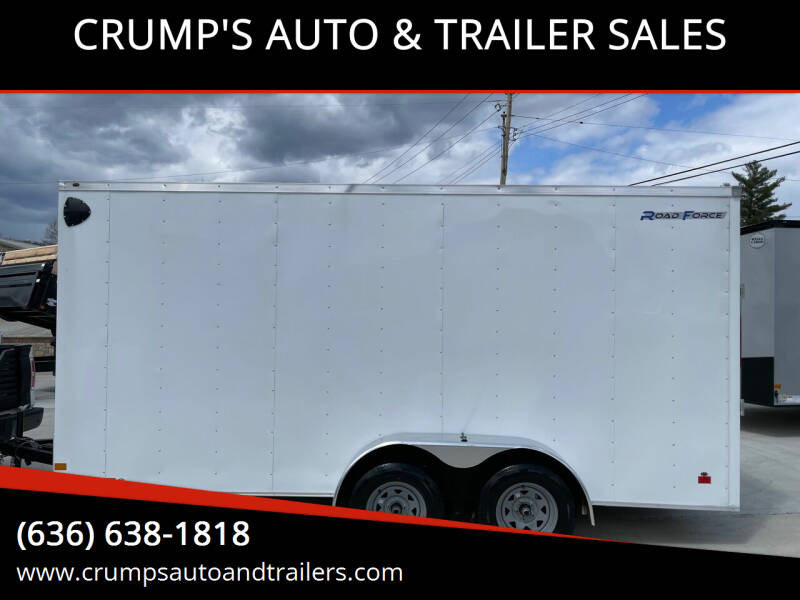 2022 Wells Cargo 16’ Tandem Axle Enclosed Cargo for sale at CRUMP'S AUTO & TRAILER SALES in Crystal City MO
