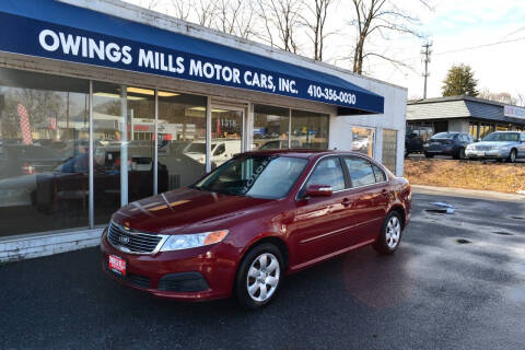 2009 Kia Optima for sale at Owings Mills Motor Cars in Owings Mills MD