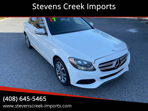 2017 Mercedes-Benz C-Class for sale at Stevens Creek Imports in San Jose CA
