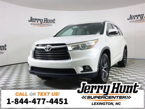 2016 Toyota Highlander for sale at Jerry Hunt Supercenter in Lexington NC