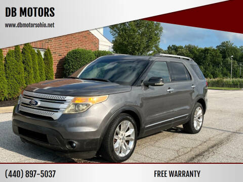 2011 Ford Explorer for sale at DB MOTORS in Eastlake OH