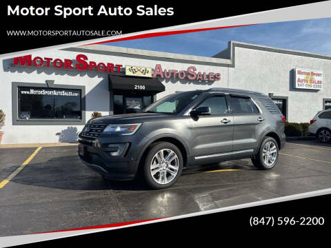 2017 Ford Explorer for sale at Motor Sport Auto Sales in Waukegan IL