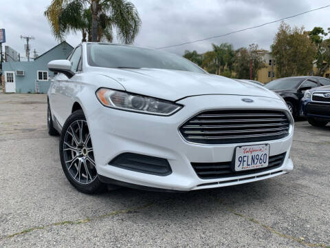 2016 Ford Fusion for sale at Arno Cars Inc in North Hills CA