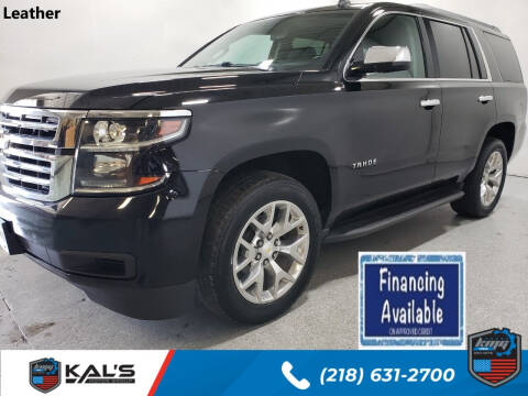 2015 Chevrolet Tahoe for sale at Kal's Kars - SUVS in Wadena MN