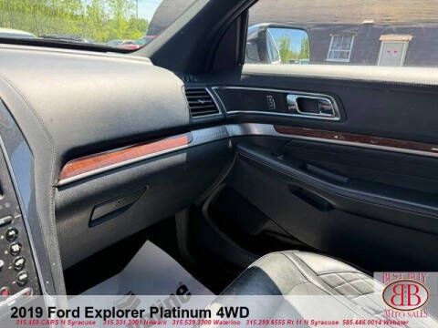 2019 Ford Explorer Platinum