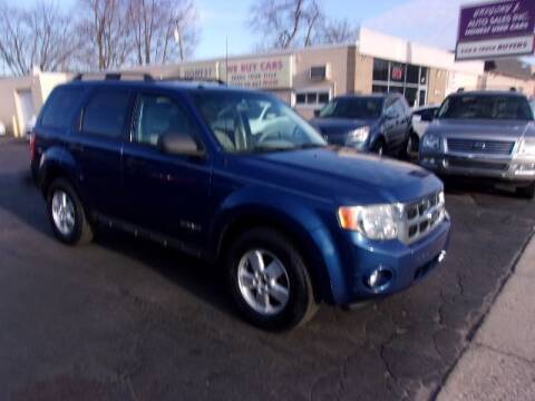 2008 Ford Escape for sale at Gregory J Auto Sales in Roseville MI