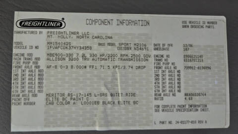 2007 Freightliner M2 106