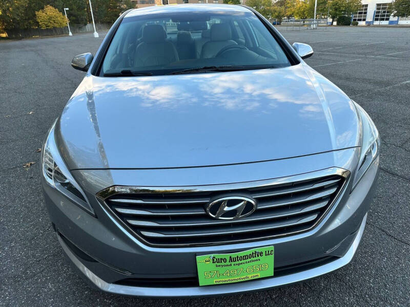 2015 Hyundai Sonata for sale at Euro Automotive LLC in Falls Church VA