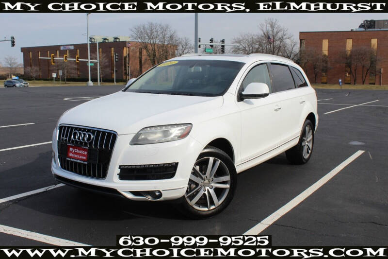 2012 Audi Q7 for sale at My Choice Motors Elmhurst in Elmhurst IL