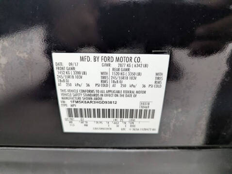 2017 Ford Explorer Police Interceptor Utility