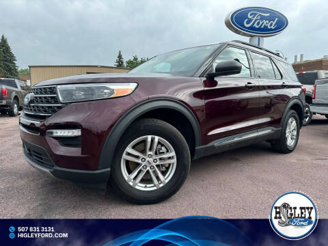 2022 Ford Explorer for sale at HIGLEY FORD in Windom MN