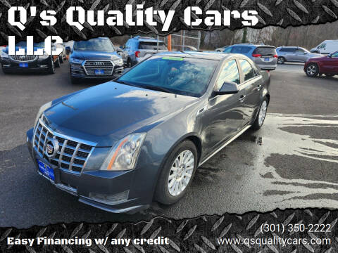 2012 Cadillac CTS for sale at Q's Quality Cars LLC in Capitol Heights MD