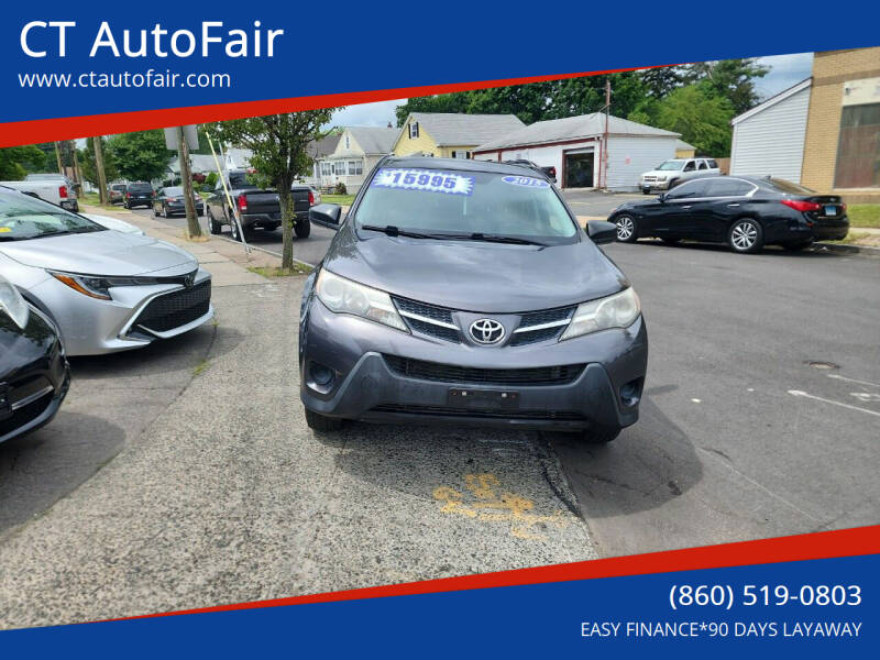 2015 Toyota RAV4 for sale at CT AutoFair in West Hartford CT