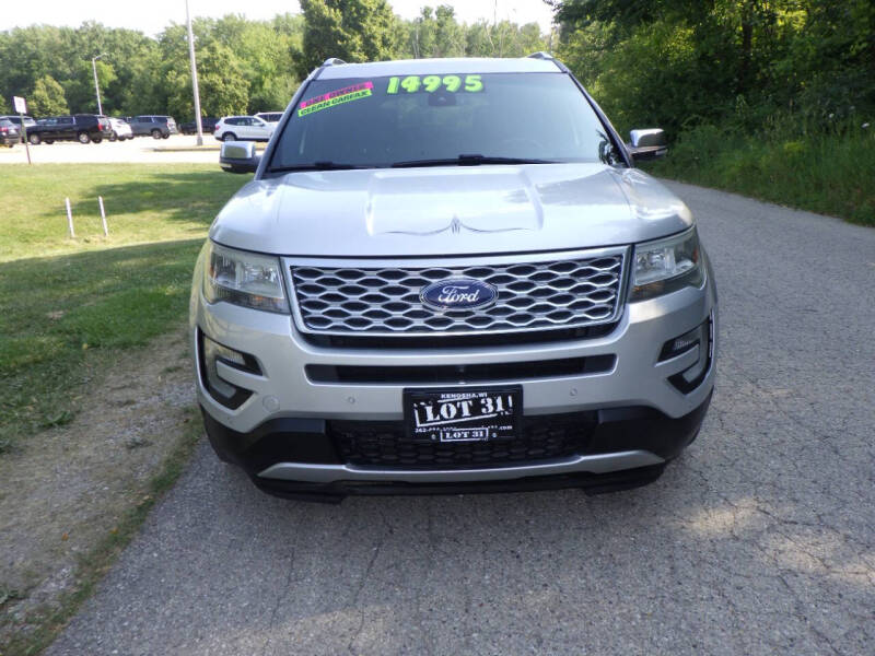 2016 Ford Explorer Platinum