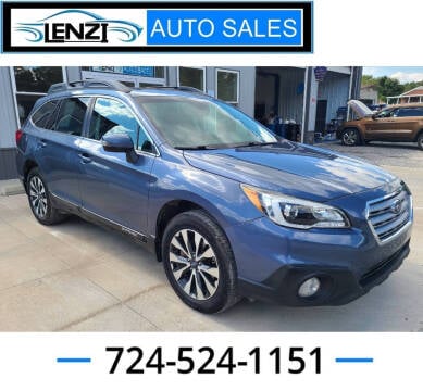 2017 Subaru Outback for sale at LENZI AUTO SALES LLC in Sarver PA