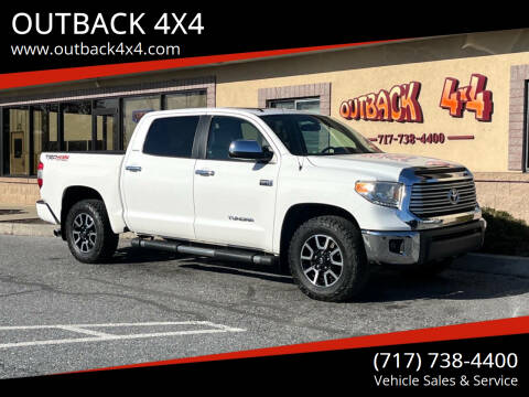 2017 Toyota Tundra for sale at OUTBACK 4X4 in Ephrata PA