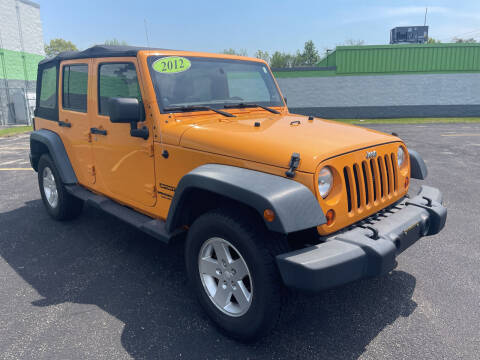 2012 Jeep Wrangler Unlimited for sale at South Shore Auto Mall in Whitman MA