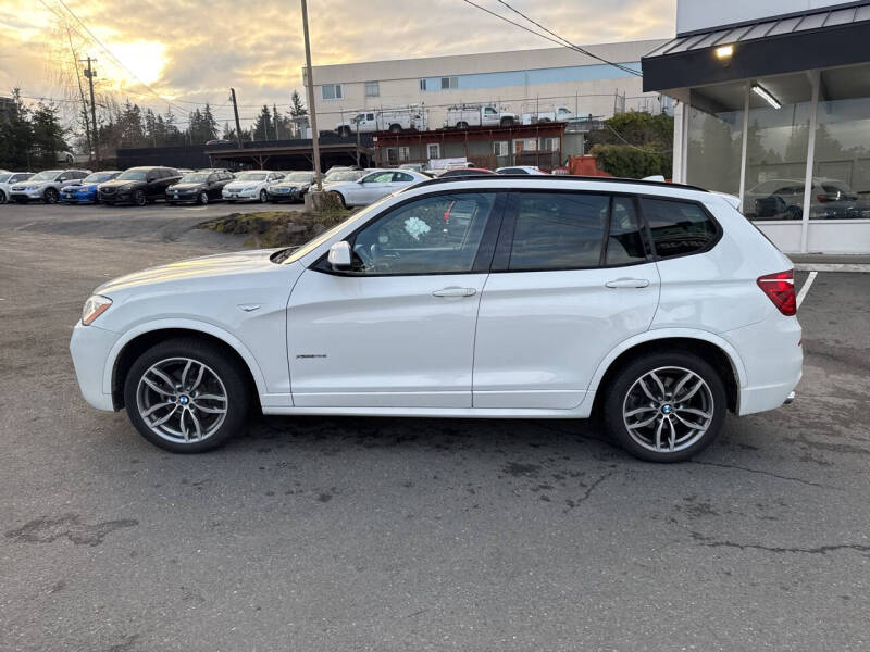 Used 2015 BMW X3 xDrive28i with VIN 5UXWX9C50F0D50272 for sale in Edmonds, WA