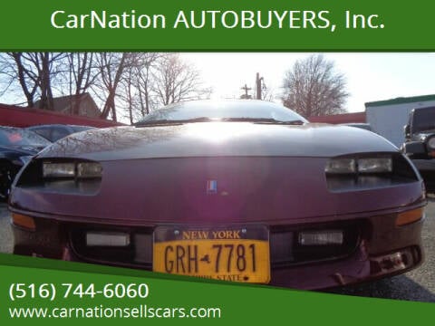 1995 Chevrolet Camaro for sale at CarNation AUTOBUYERS Inc. in Rockville Centre NY