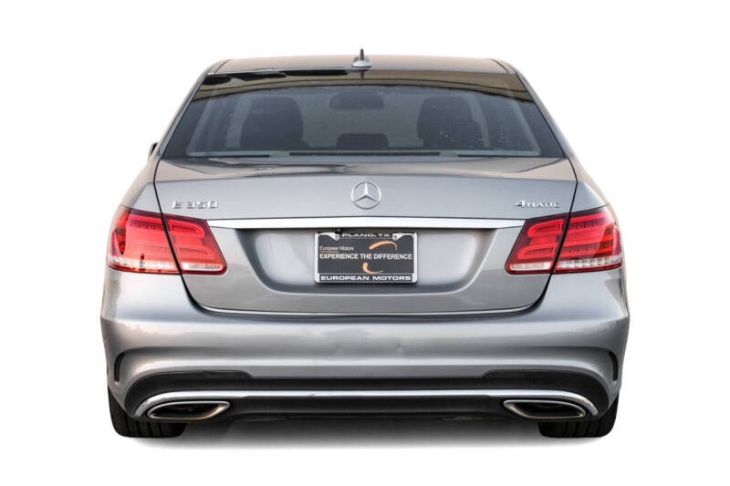 2015 Mercedes-Benz E-Class E 350 4MATIC