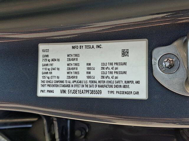 2023 Tesla Model 3