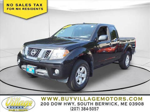 2012 Nissan Frontier for sale at VILLAGE MOTORS in South Berwick ME