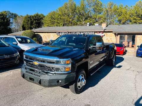 2018 Chevrolet Silverado 3500HD for sale at Classic Luxury Motors in Buford GA