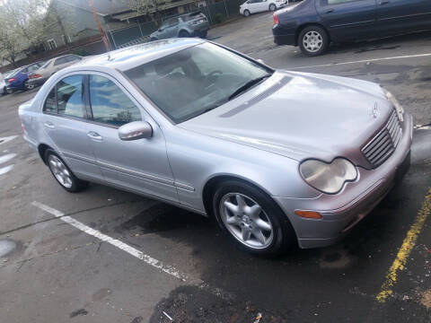 2003 Mercedes-Benz C-Class for sale at Blue Line Auto Group in Portland OR