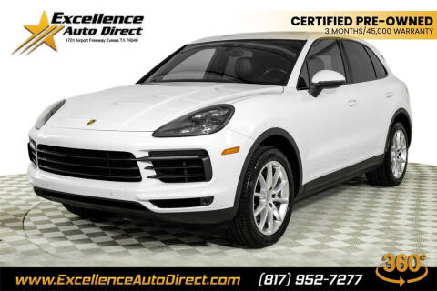 2020 Porsche Cayenne for sale at Excellence Auto Direct in Euless TX